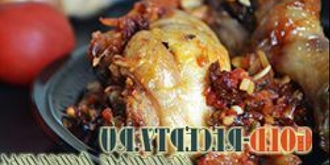 Chakhokhbili iz gruzijske piletine, korak po korak recept sa fotografijama