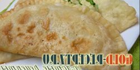 Chebureki recept sa fotografijama korak po korak