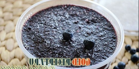 Borovnice sa šećerom bez kuhanja za zimu