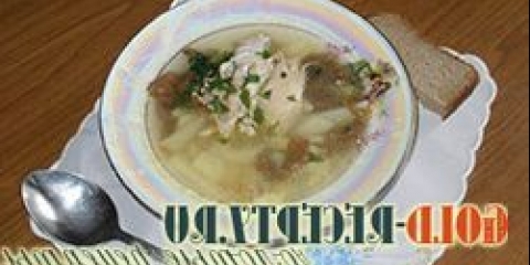 Prehrambena supa od pojasevog recepta sa fotografijom