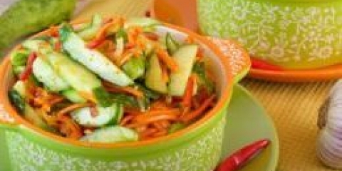 Kućni recepti ukusne salate od krastavaca za zimu