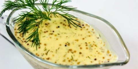 Domaća majoneza sa francuskim senfcima receptom sa fotografijama