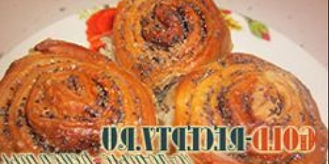 Muffini kvasca s makpima, recept za lepinje u aeroruzu