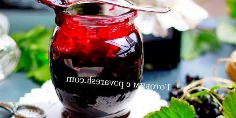 Jam od crne ribizle bez sjemena od pet minuta