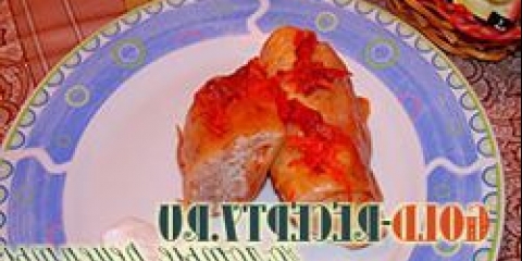 Ludi recept sa fotografijom u kući, kako napraviti rolne kupusa