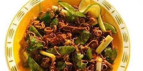 Govedina u tajlandskom rezancima