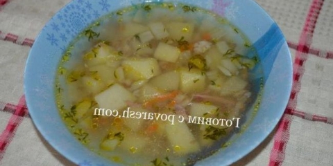 Heljda supa sa gulašom - recept za kuhanje supe sa heljdom