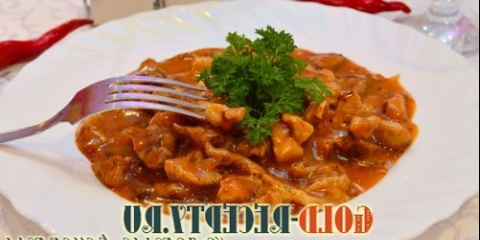 Gulaš od govedine sa gravičnim receptima sa fotografijama