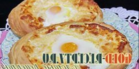 Khachapuri u ajarima, recept za khachapuri sa sirom