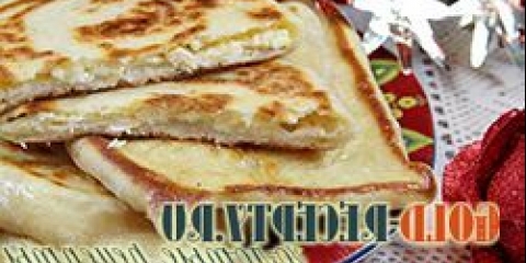Khachapuri u horinetinskom, khachapuri u kefiru