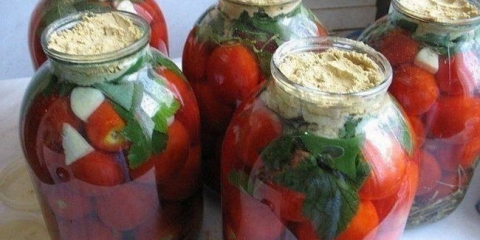 Hladno lemljenje rajčice za zimu