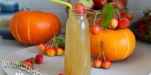 Sok od jabuke-bundeve u sokalovki za zimu