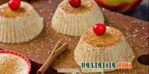 Apple sufle sa želatinom. Recept