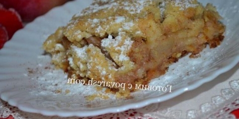 Apple krambl - klasični korak recepta