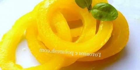 Tikvice kao ananas za zimu sa sokom od ananasa