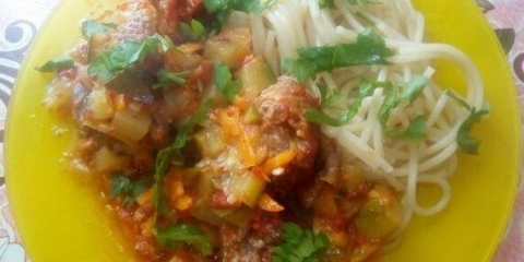 Tikvice sa mesom pečenim u rerni