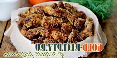 Tikvice u hlebi. Recept tikvice štapića u siru