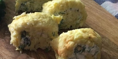 Caukanski roll sa punjenjem - korak po korak recept