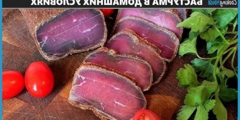 Kako pripremiti basturu od piletine, govedine, svinjetine