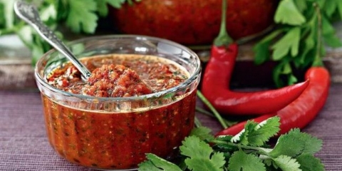 Caucasian adzhika recept sa fotografijama