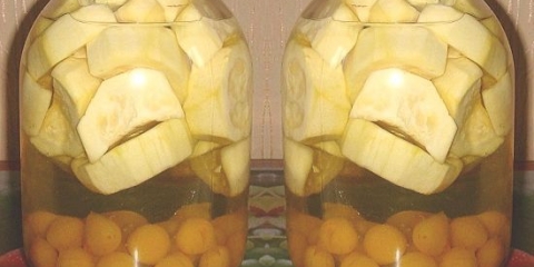 Kompot sa kabachkov ananas