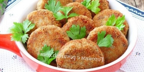 Kotlete od skuša svježe frustrirane: recept