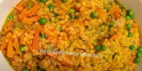 Crvena leća sa povrćem (recept za kuhanje)