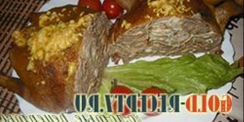 Piletina punjena palačinke recept sa po korak po korak fotografije