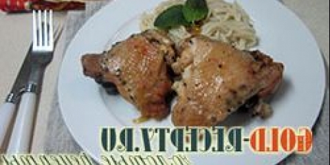 Pileća bedra pečena u rukavu. Recept sa pojedinim fotografijama