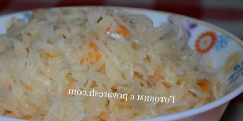 Sauer kupus sa medom - recept za banku od 3 litre