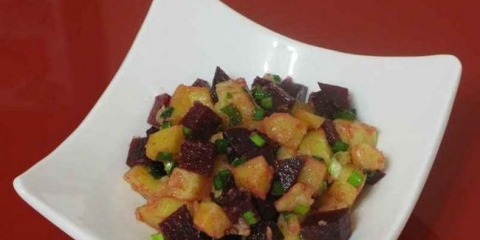 Lagana salata repe, krompira i zelenih luka