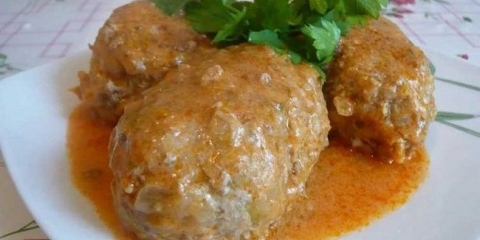 Lijeni kabine sa kupusom, rižom i mljevenim mesom - jednostavnim ukusnim receptima