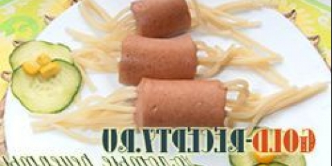 Shaggy kobasice za dječji odmor