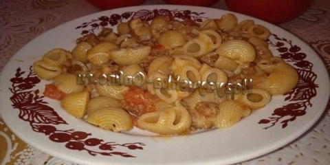 Tjestenina pada sa mljevenim mesom - receptima u tavi