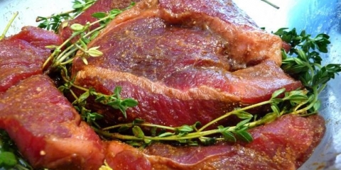 Marinada za recept za pripremu govedine