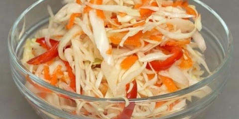 Marinirani kupus brze hrane - brz i vrlo ukusan