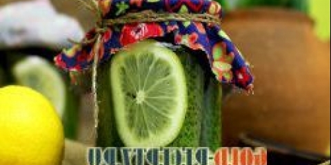 Recepti mariniranog krastavca, kiseli krastavci zime sa limunom, sa dill-om