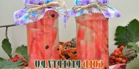 Marinirana lubenica u teglama za zimu sa češnjakom i začinima