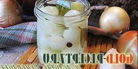 Marinirani luk za zimski recept sa fotografijom ukusnih grickalica