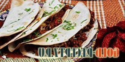 Meksički peleti takos sa mljevenim mesom i sirom