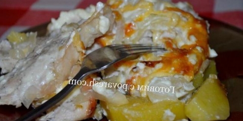 Meso na francuskom iz turske sa krompirom u pećnici: recept sa fotografijama