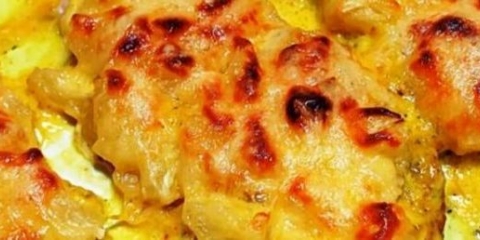 Francusko meso od piletine sa krompirom i ananasom