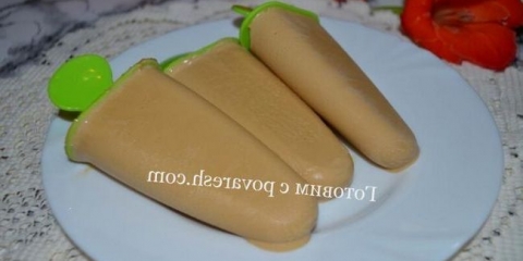 Brulee krema za sladoled - recept kod kuće sa kuhanim kondenzovanim mlijekom