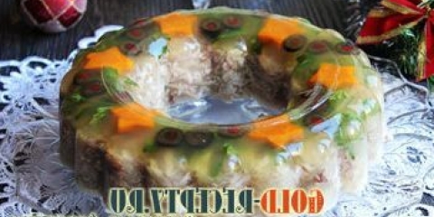 Novogodišnji hladni recept sa fotografijama