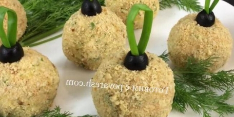 Novogodišnje božićne kuglice predjela (recept stagnaya)