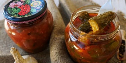 Gruzijski krastavci za zimu bez sterilizacije