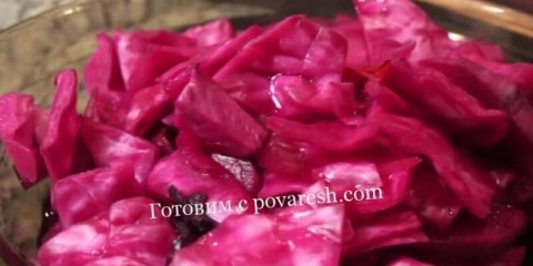 Kupus akutnog tereta sa repama bez sirćeta