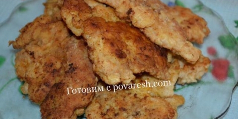 Kopilica purećih fileta u tavi