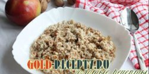 Zobena kaša sa grožđicama i orasima