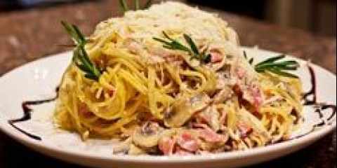 Carbonar tjestenine za kuhanje recepta